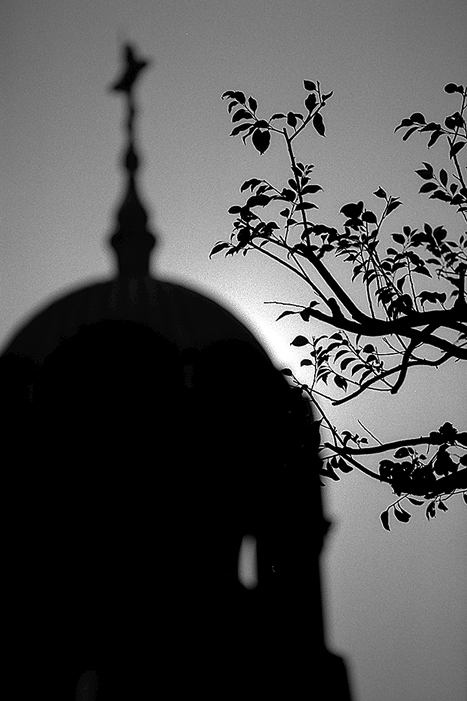 Silhouette of Cathedral