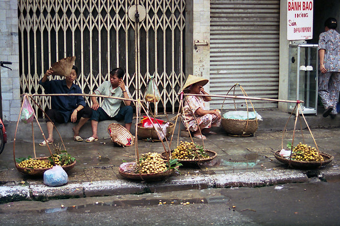 Peddlers resting