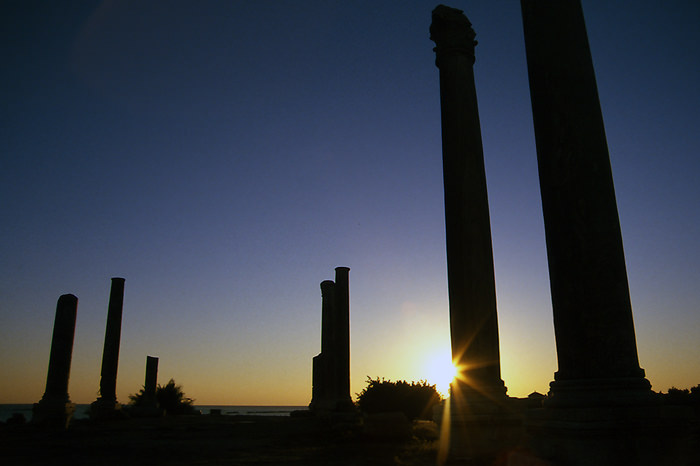 Sunset in Al-Mina