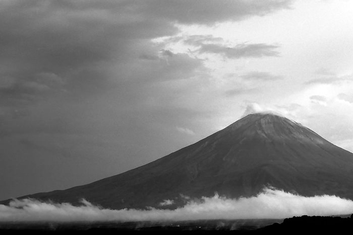 Mt.Fuji and clouds