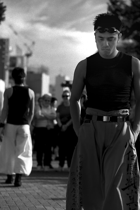 Men wearing a tank top