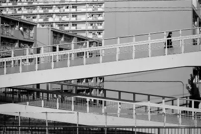 figure crossing flyover