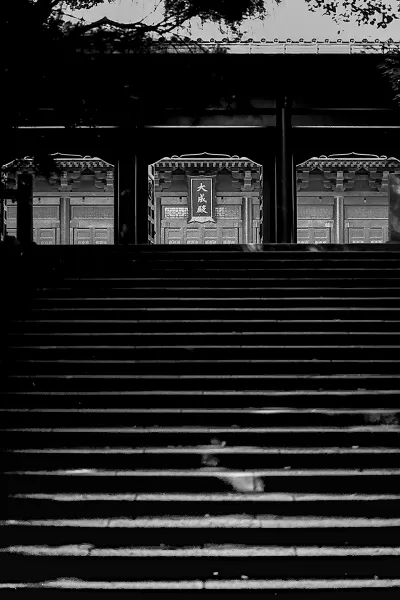 stairway in Yushima Seido