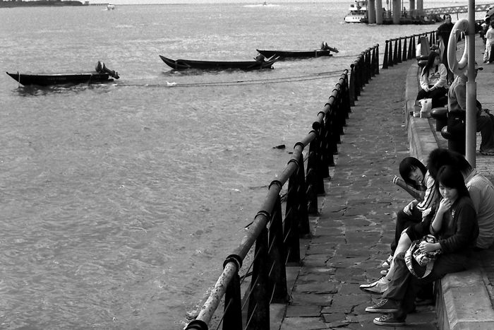 Girl worrying