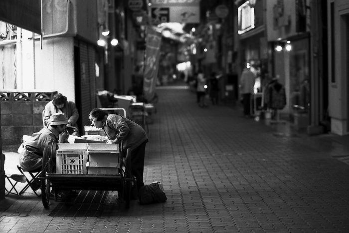 shopping avenue in Shimabara
