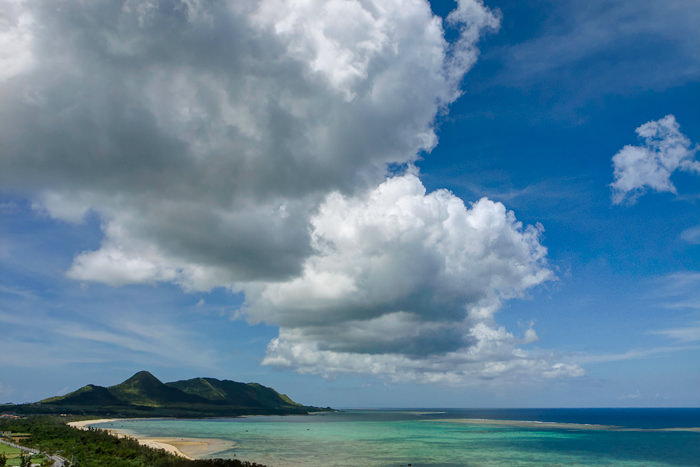 Clouds on bay