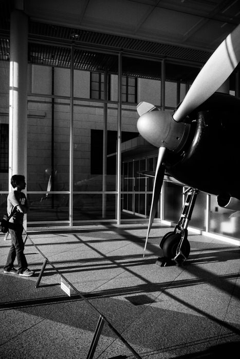 propeller of Zero fighter