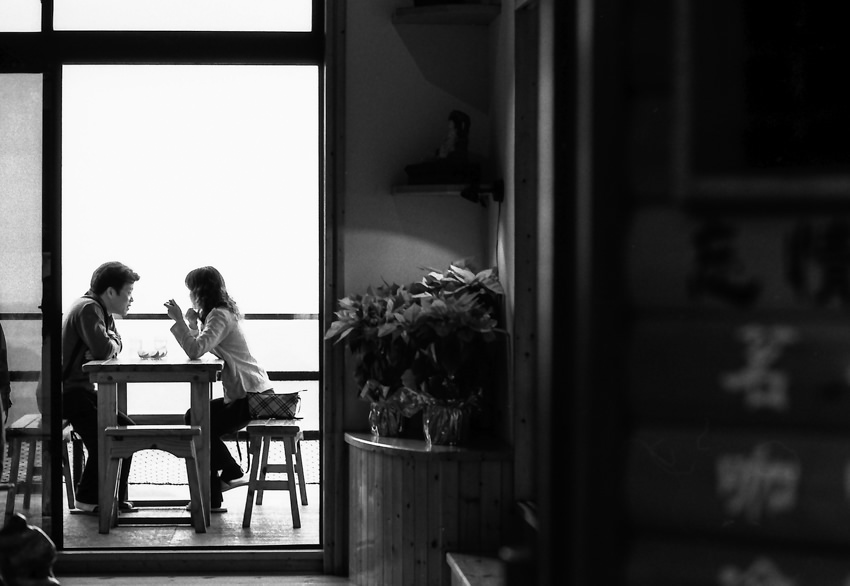 couple in Jiufen