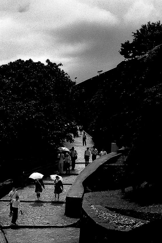 首里城の日傘