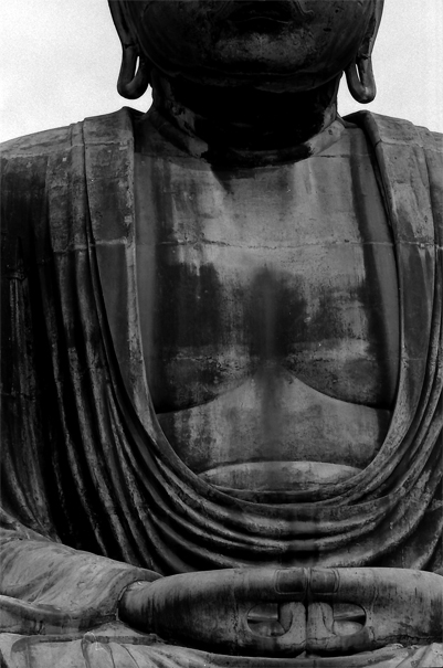 Hands Of The Great Buddha At Kamakura (Kanagawa)