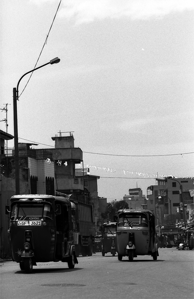 Three Wheelers Were Running (Sri Lanka)