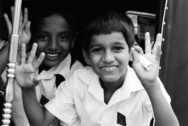 Boys On The Three Wheeler (Sri Lanka)