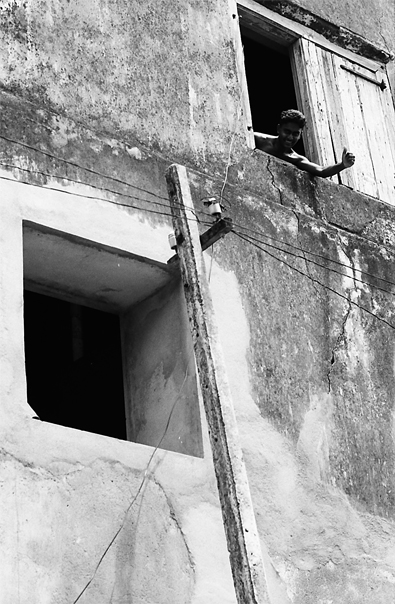 Man Thumbed Up By The Window (Sri Lanka)