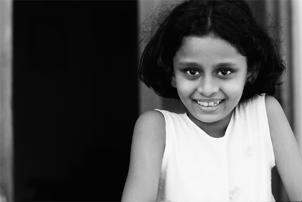 Bashful Girl Looked Straight At Me (Sri Lanka)