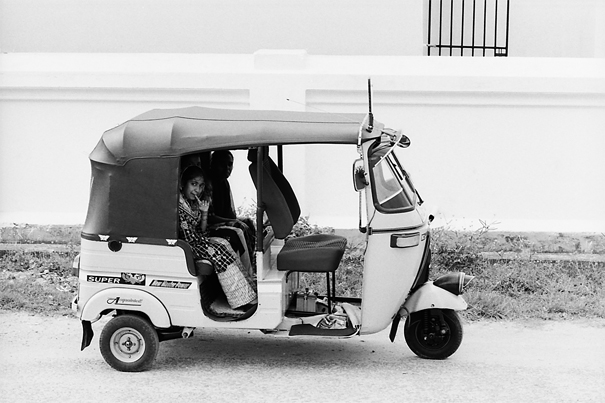 Women On A Three Wheeler (Sri Lanka)