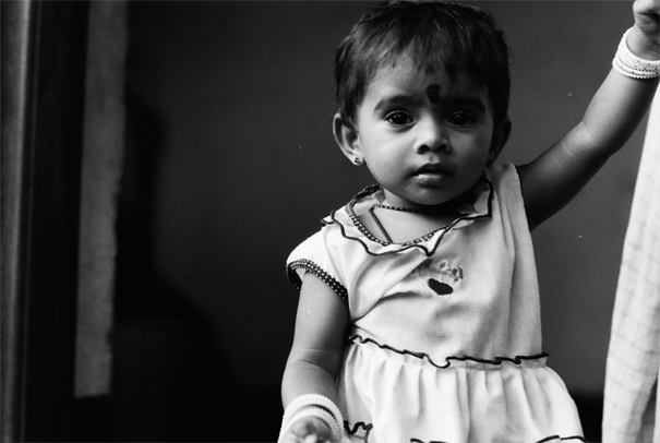 Little Girl With Bindi (Sri Lanka)