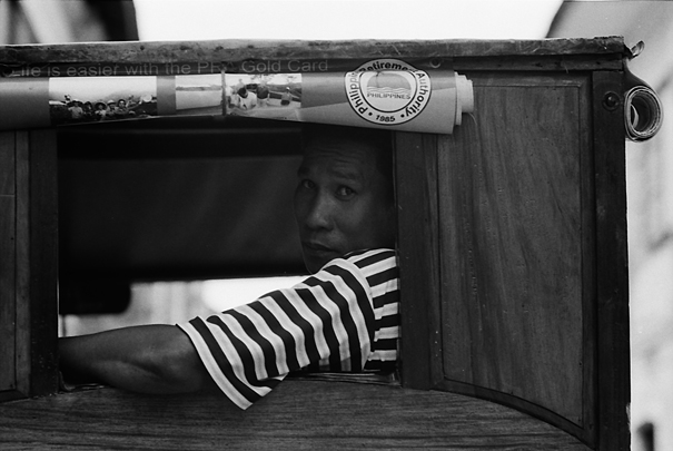 Rear Window Of A Kalesa (Philippines)