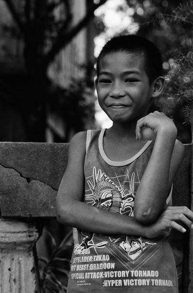 Lad With A Smile On His Lips (Philippines)