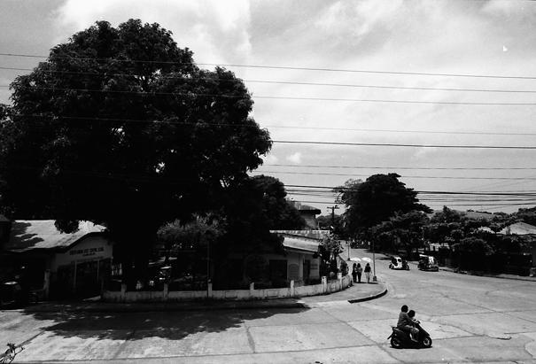Intersection In Santa Maria (Philippines)