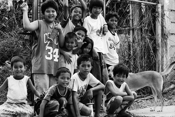 Children And A Dog (Philippines)