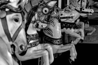 Horses of the carousel