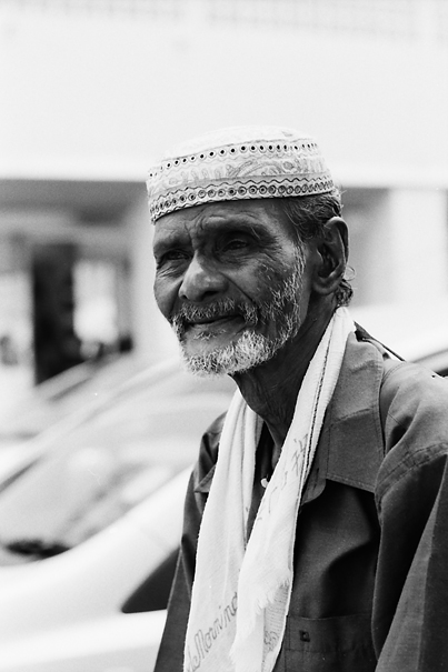 Man wearing Taqiyah