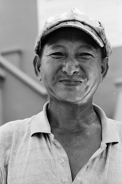 Bashful Smile Of An Ice-cream Man (Malaysia)