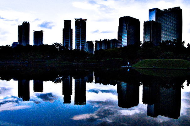 Symmetric Scene On The Surface (Malaysia)