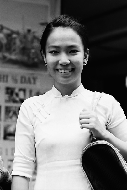 She Wore A Smile And Ao Dai (Vietnam)