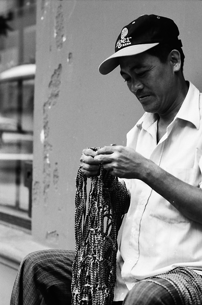 Man Selling Hammocks (Vietnam)