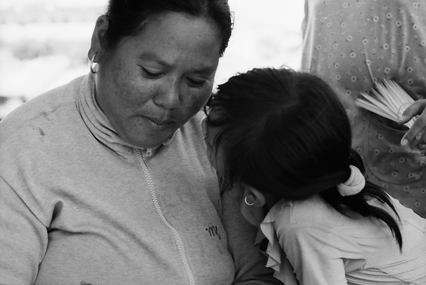 Confidential Talk Between Mother And Daughter (Vietnam)
