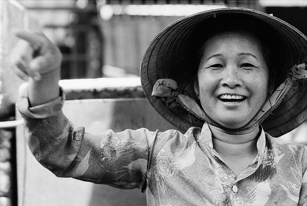 Woman Pointed To The Left (Vietnam)
