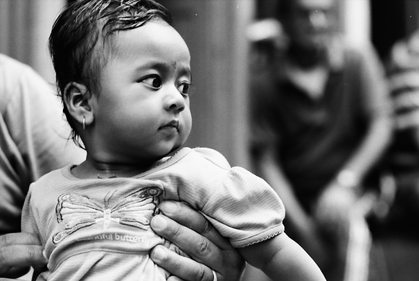Baby With Big Round Eyes (Nepal)
