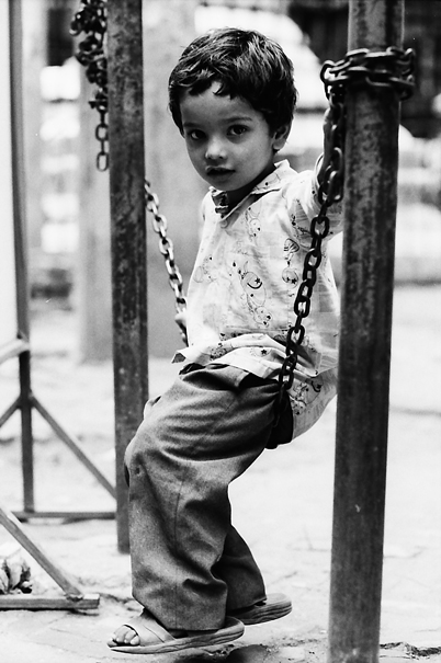 Boy On The Chain (Nepal)