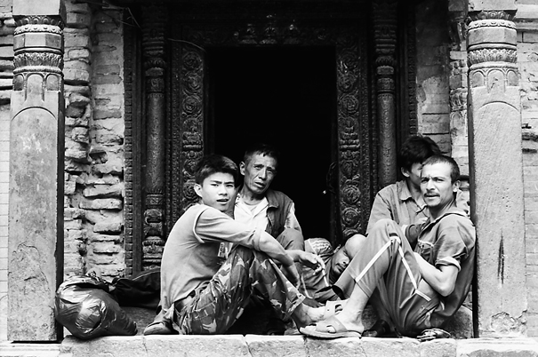 Men In Clusters (Nepal)
