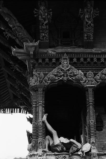 Sleeping In The Temple (Nepal)