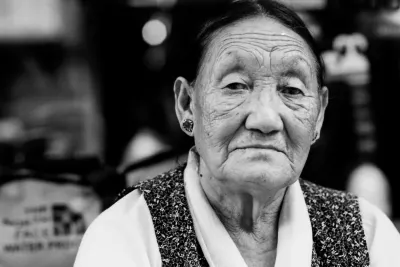 Tibetan woman