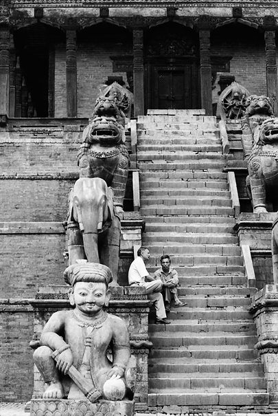 Stairway Of Nyatapola Temple (Nepal)