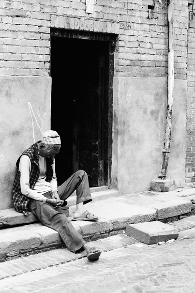 Nap In The Alleyway (Nepal)