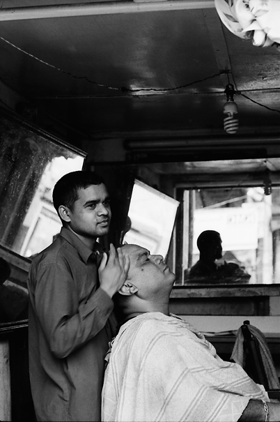 Massage In The Barber (Nepal)