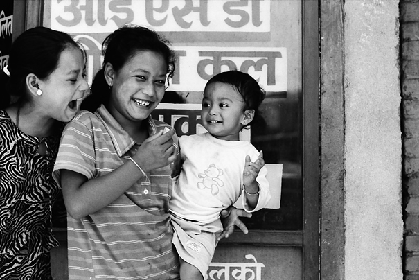 Two Women With A Baby (Nepal)