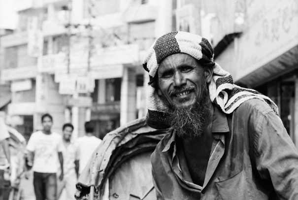 Rickshaw Driver With Shaggy Beard (Bangladesh)