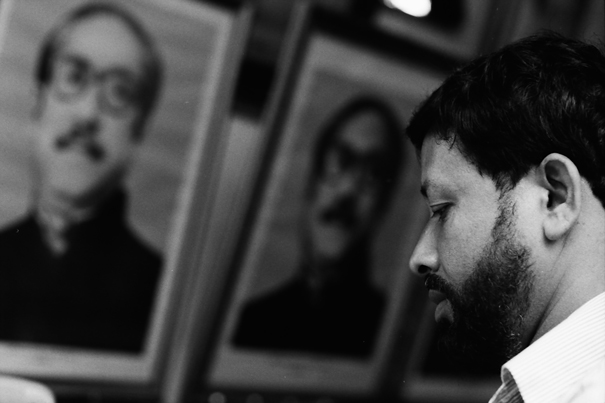 Portrait of Sheikh Mujibur Rahman