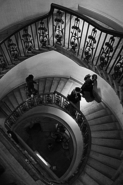 Spiral Staircase In The Courtauld Gallery (UK)