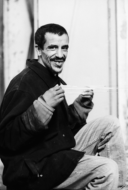 Man Making Threads (Morocco)