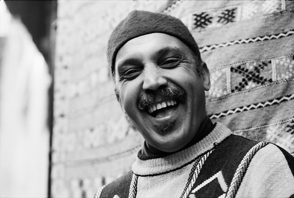 Man Wearing A Knit Cap Laughed (Morocco)