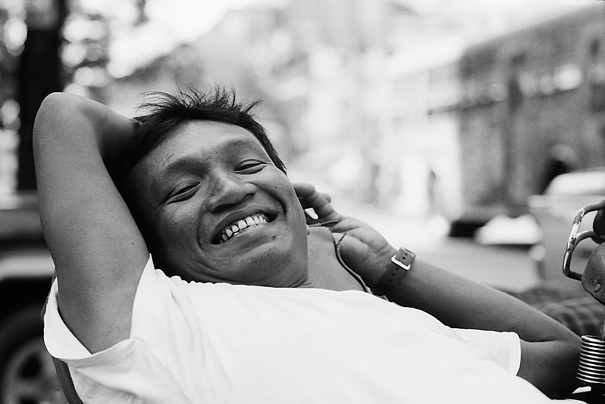 Man Relaxing On Saiq-ka (Myanmar)