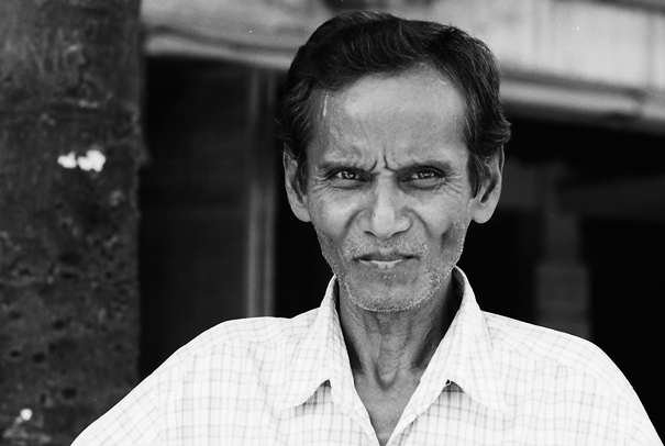 Grumpy Look By The Roadside (Myanmar)
