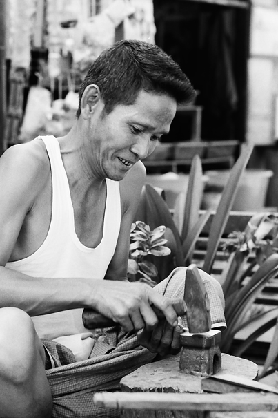 Tank Top And Hammer (Myanmar)