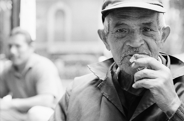 Old Man Fastened His Gaze At Me (Mexico)
